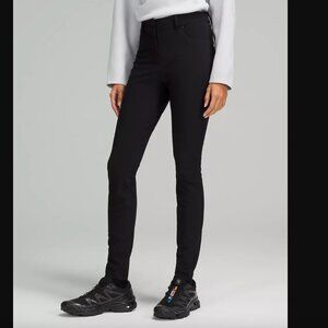 City Sleek Slim-Fit 5 Pocket High-Rise Pant Full Length